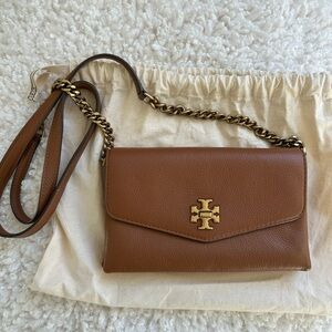 Tory Burch Brown Leather Crossbody purse